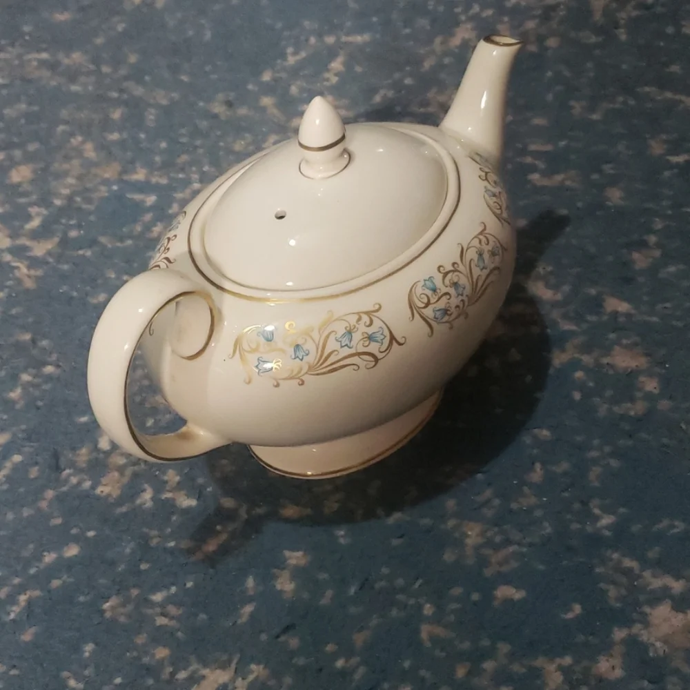 Vtg Antique Teapot Signed #1817 England